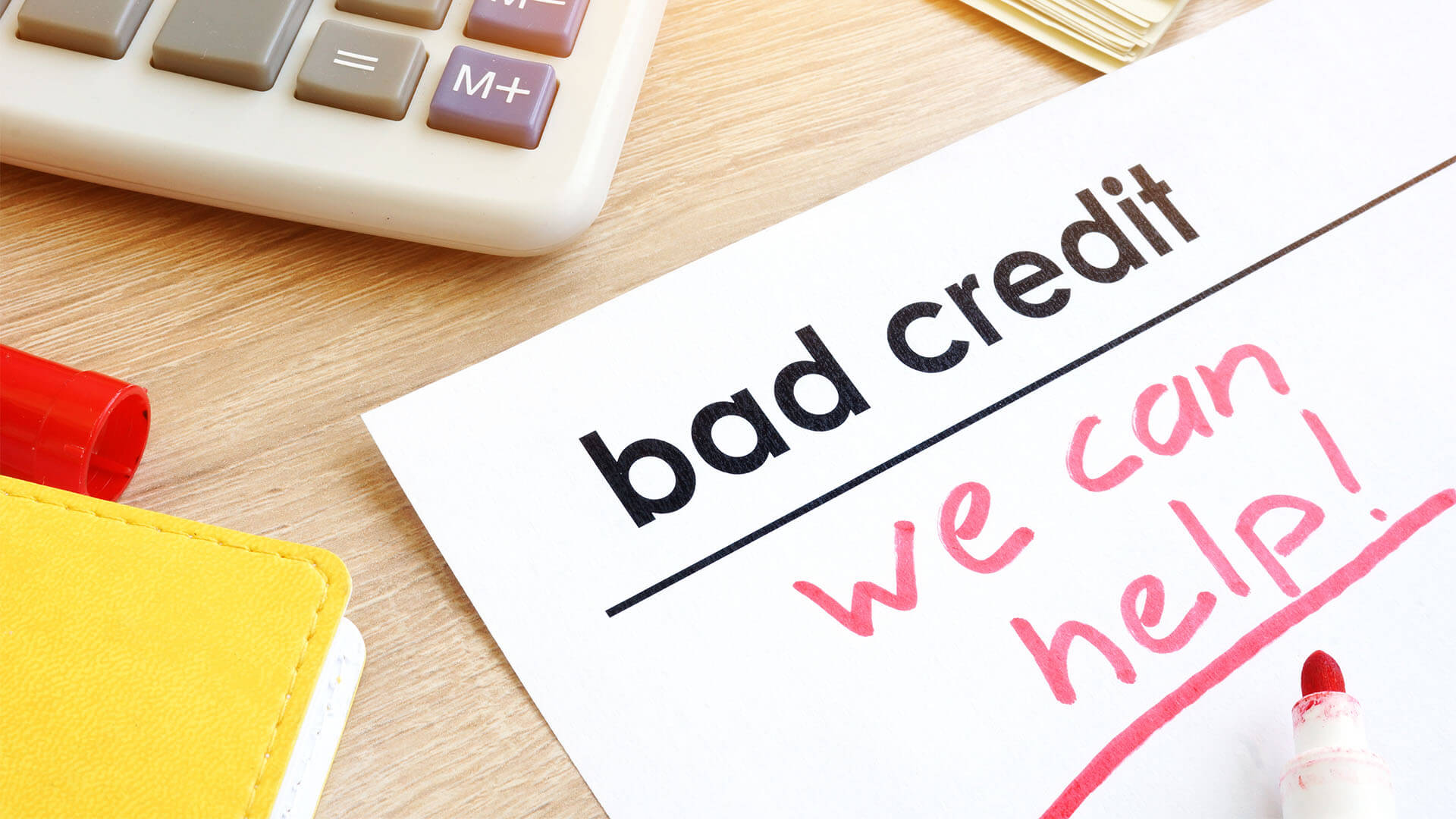 Improving Your Finances with Bad Credit