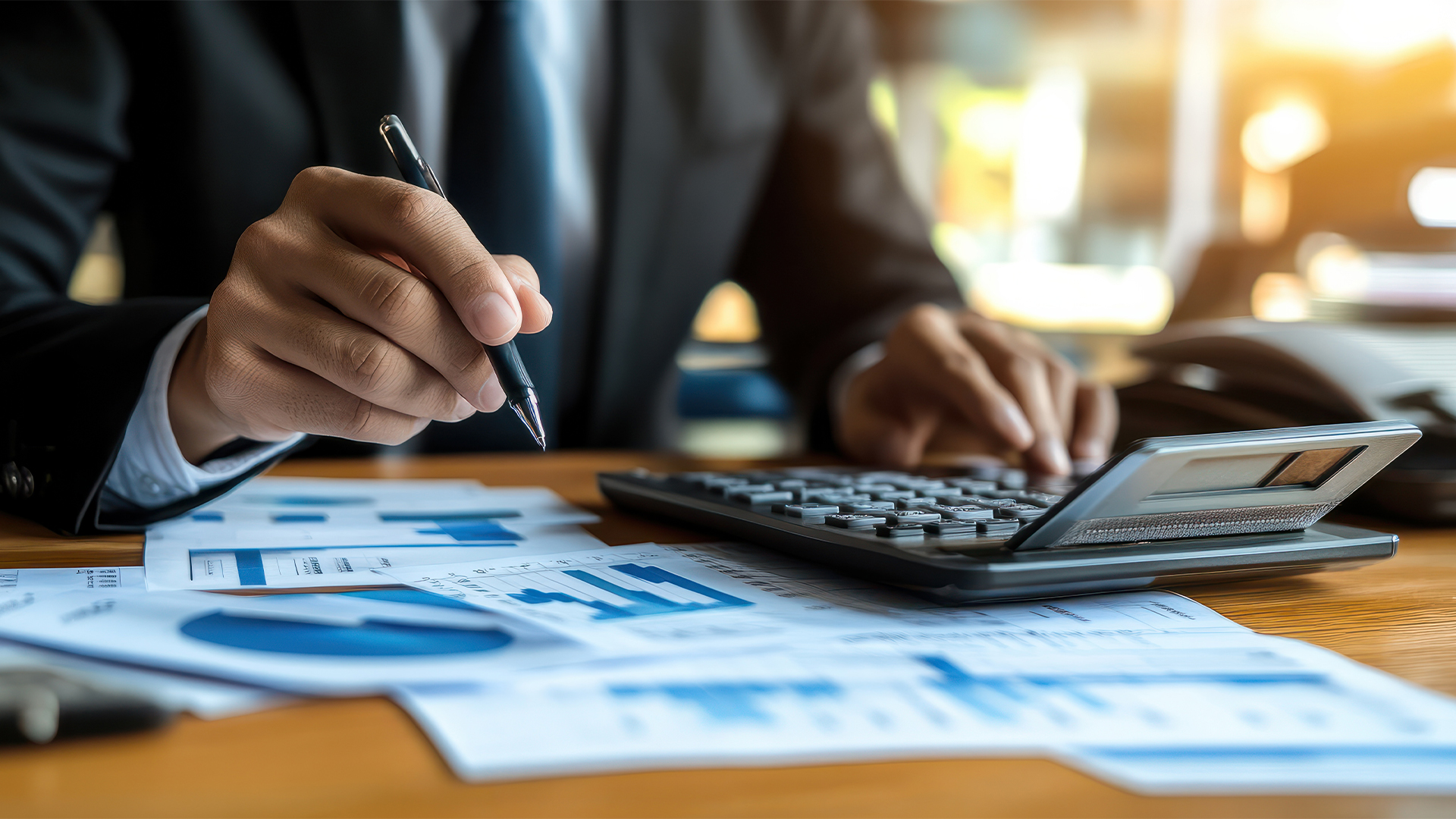 a government employee using a grp software to report on public spending